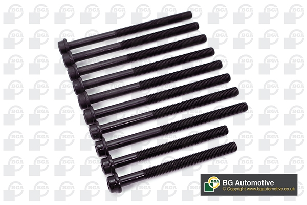 BGA BK4302 Комплект болтов ГБЦ FORD C-MAX, FIESTA, FOCUS C-MAX, FOCUS, GALAXY, MONDEO, S-MAX, TOURNEO, TRANSIT 1.8 98-15