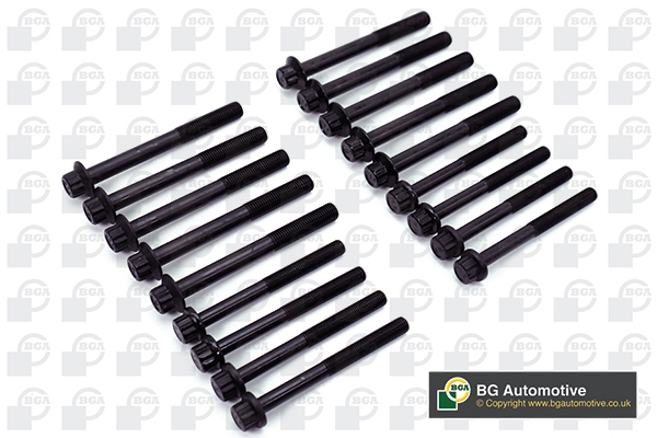 BGA BK4351 Комплект болтов ГБЦ FORD RANGER (ER,EQ) / MAZDA B-SERIE (UF,UN), MPV I (LV) 2.5D 96-06