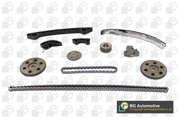 BGA TC5410FK Комплект цепи ГРМ FORD RANGER 2.5D 99-02 / MAZDA 6, MPV 2.3i/3.0i 89-08