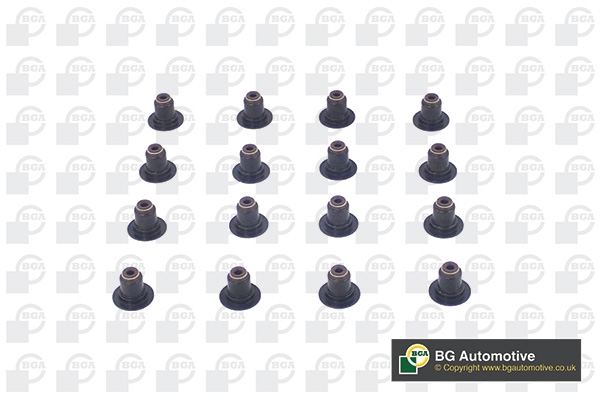 BGA VK1379 Комплект маслосъемных колпачков BMW 3 (F30, F80) / CITROEN BERLINGO, C3 / OPEL GRANDLAND / PEUGEOT 2008, 5008, 508 1.4/1.6 06-21