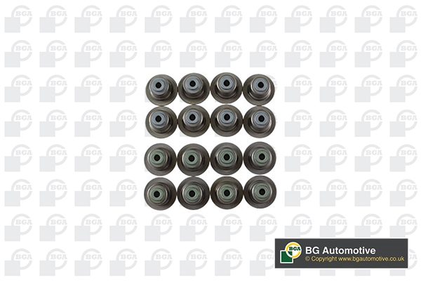 BGA VK2372 Комплект маслосъемных колпачков FORD C-MAX, FIESTA, FOCUS, GALAXY, MONDEO, S-MAX / JAGUAR XE / MAZDA 2,3,5,6,CX-7 1.3/3.0 00-19