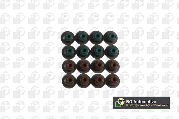 BGA VK4372 Комплект маслосъемных колпачков FORD B-MAX, C-MAX, ECOSPORT, ESCORT, FIESTA, FOCUS, MONDEO / MAZDA 121, 2 / VOLVO C30, S40, V50 1.2/2.0 92-19