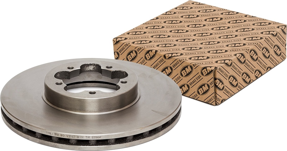 BM-MOTORSPORT BDV247 Диск тормозной вентилируемый (1шт.)