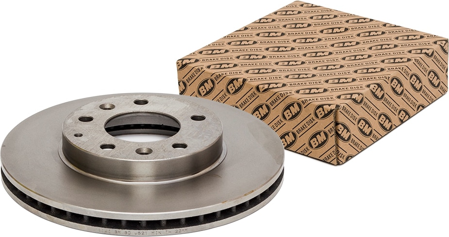 BM-MOTORSPORT BDV521 Диск тормозной MAZDA 323 2.0 01-04/626 2.0 98-02/6 1.8 02-/PREMACY 2.0 99- пер.