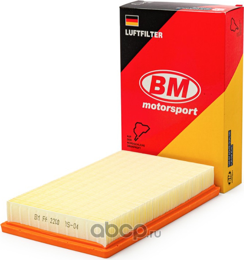 BM-MOTORSPORT FA2200 Фильтр воздушный HYUNDAI ACCENT 1.5/1.6 00-/MAZDA E2000/626