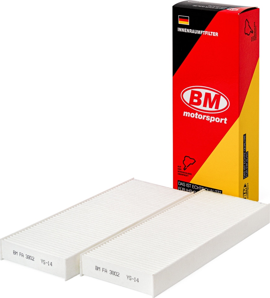 BM-MOTORSPORT FA3802 Фильтр салонный, к-т 2 шт.