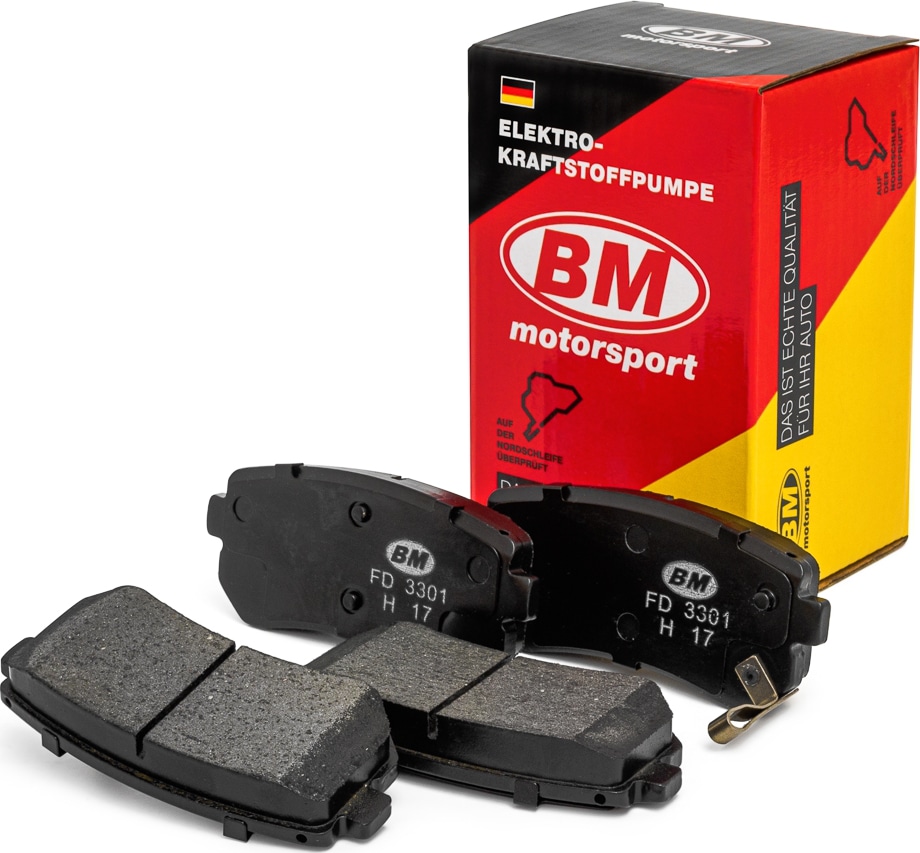 BM-MOTORSPORT FD3301 Колодки тормозные KIA CEED/RIO/SPORTAGE/HYUNDAI ACCENT/i20/i30/ix35 задние