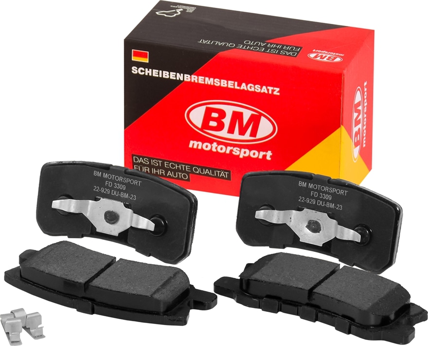 BM-MOTORSPORT FD3309 Колодки тормозные дисковые зад