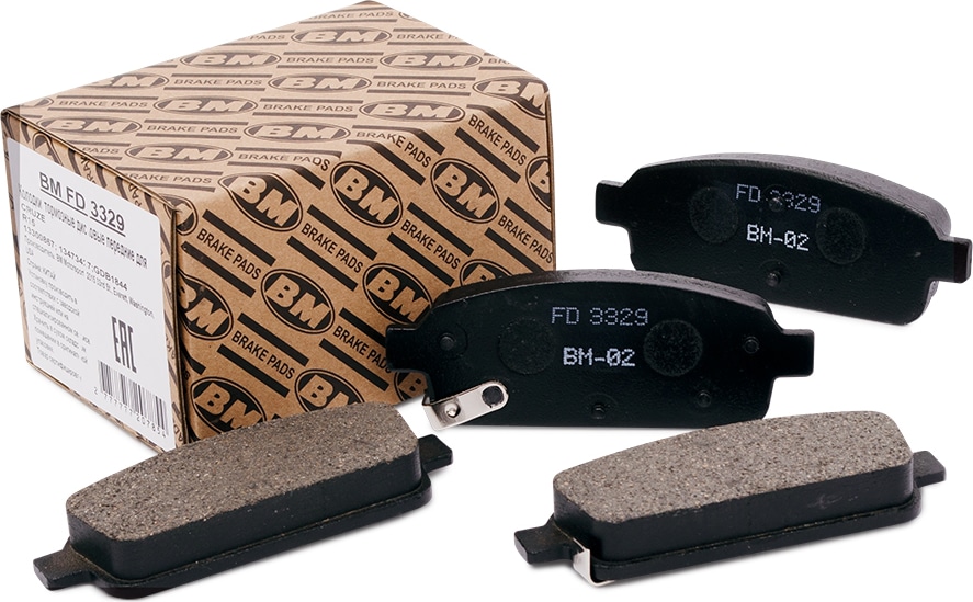 BM-MOTORSPORT FD3329 Колодки тормозные дисковые зад