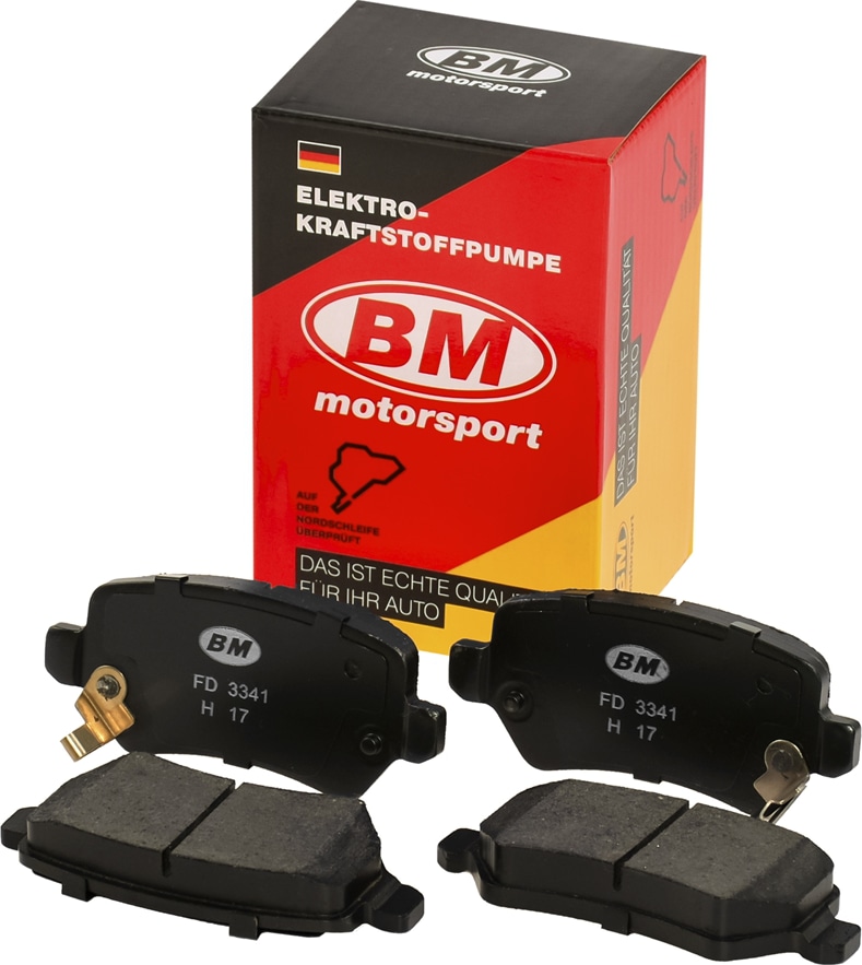 BM-MOTORSPORT FD3341 Колодки тормозные дисковые зад