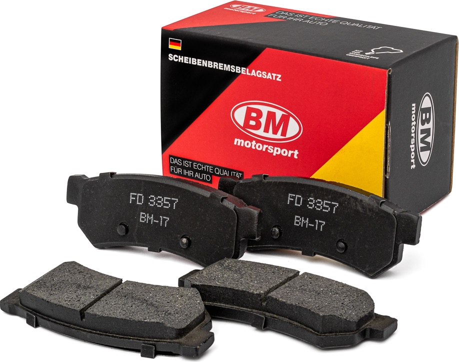 BM-MOTORSPORT FD3357 Колодки тормозные дисковые задние GM LACETTI, NUBIRA