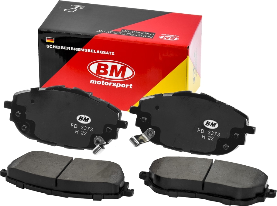 BM-MOTORSPORT FD3373 Колодки тормозные передние TOYOTA COROLLA FD3373