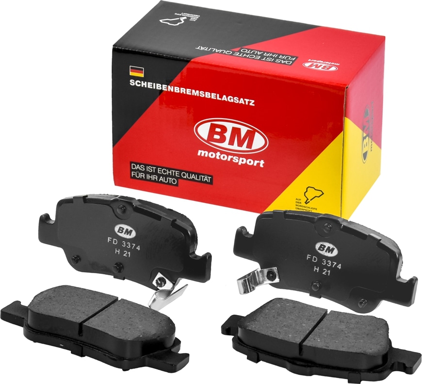 BM-MOTORSPORT FD3374 Колодки тормозные задние
