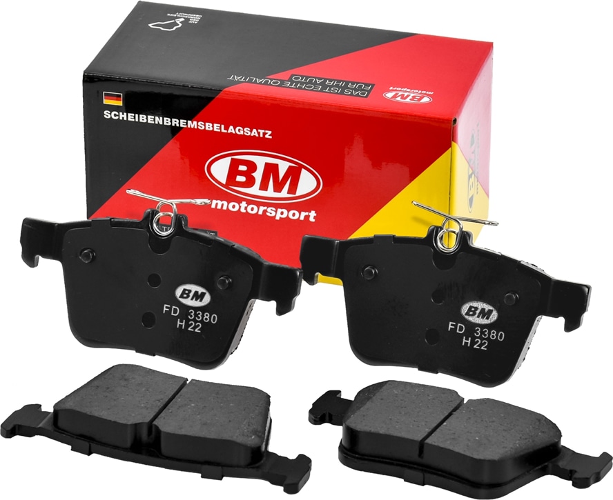BM-MOTORSPORT FD3380 Колодки тормозные задние
