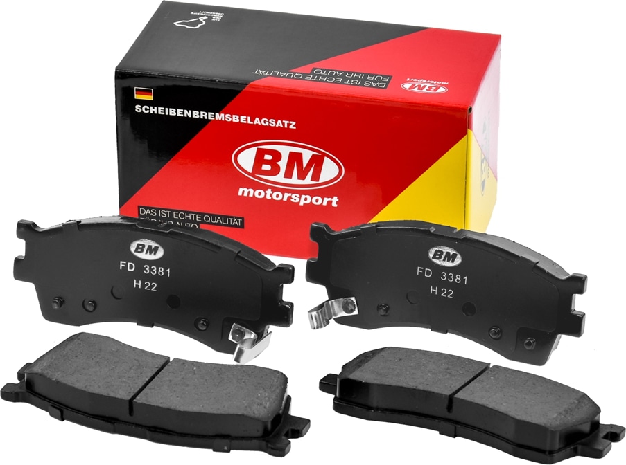 BM-MOTORSPORT FD3381 Колодки тормозные передние