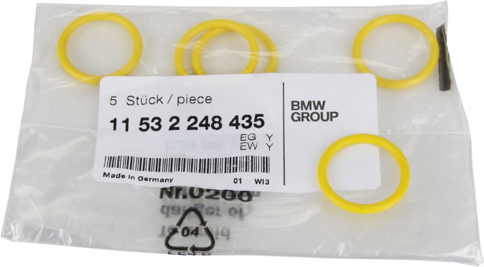 BMW 11532248435 Кольцо круглого сечения