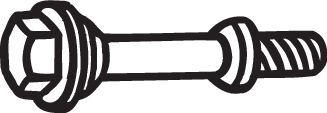 BOSAL 258943 Болт M10x65 NISSAN/TOYOTA/SUZUKI