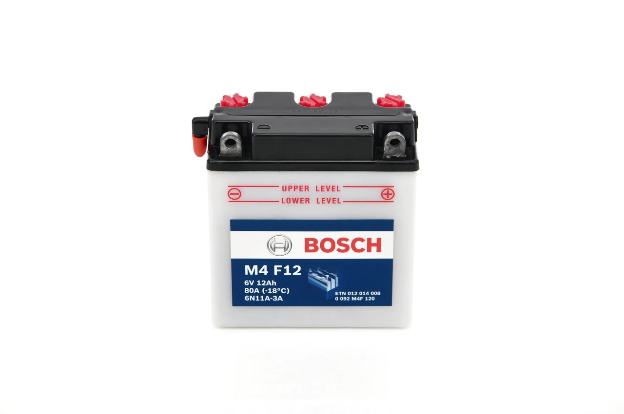 BOSCH 0092M4F120 Акб m4 f12 6v 12ah 80a 12