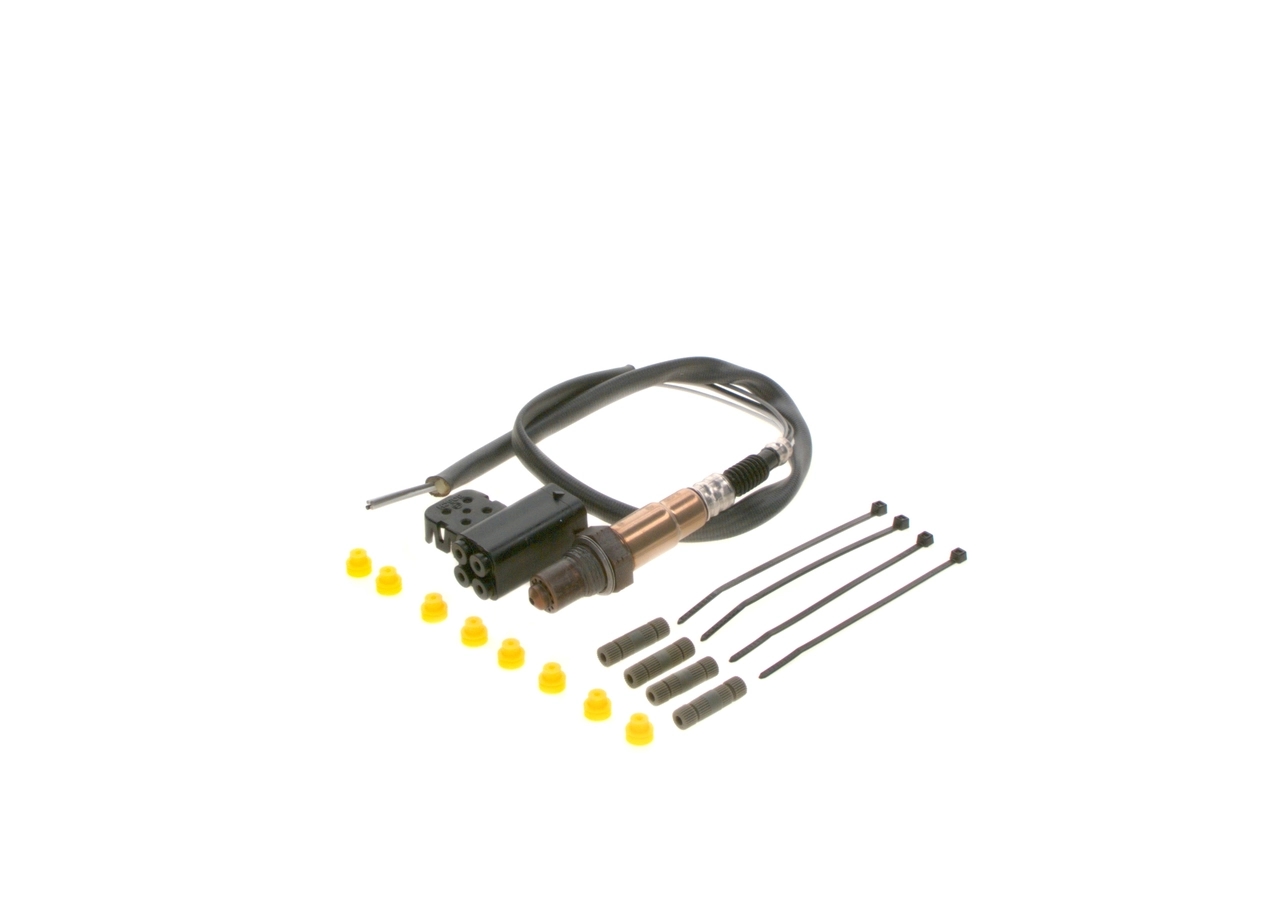 BOSCH 0258986602 Лямбда-зонд универсальный (4-проводной, 7Вт) ALFA ROMEO: 147 3.2 GTA 01-, 156 2.5 V6 24V /3.2 GTA 97-05, 156 Sportwagon 2.5 V6 24V /3.2 GTA 00-06, 159 1.9 JTS/2.2 JTS/3.2