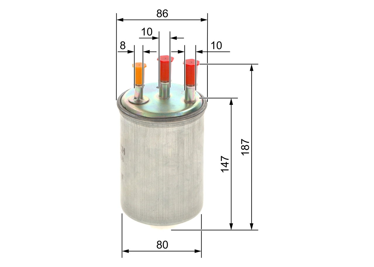 BOSCH 0450906508 Фильтр топливный