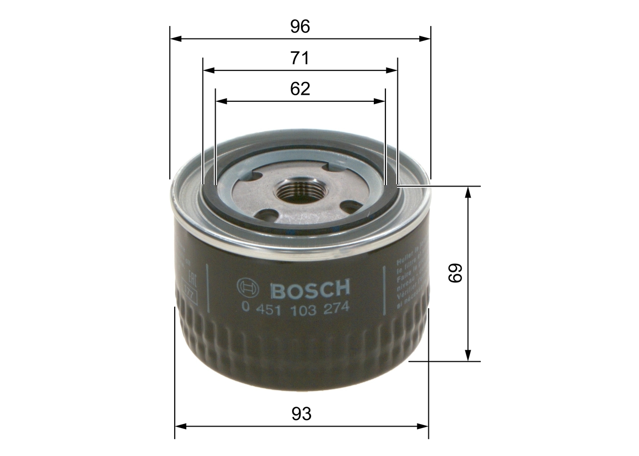 BOSCH 0451103274 Фильтр масляный
