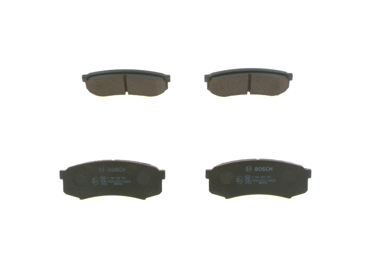 BOSCH 0986424313 Колодки тормозные дисковые зад