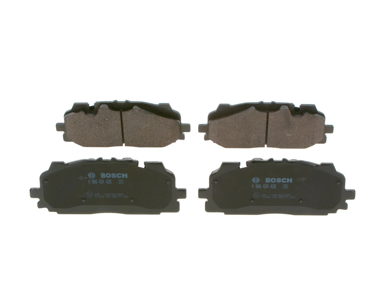 BOSCH 0986424429 Колодки тормозные AUDI A5/Q5 16-/Q7 15-/VW TOUAREG 18- передние