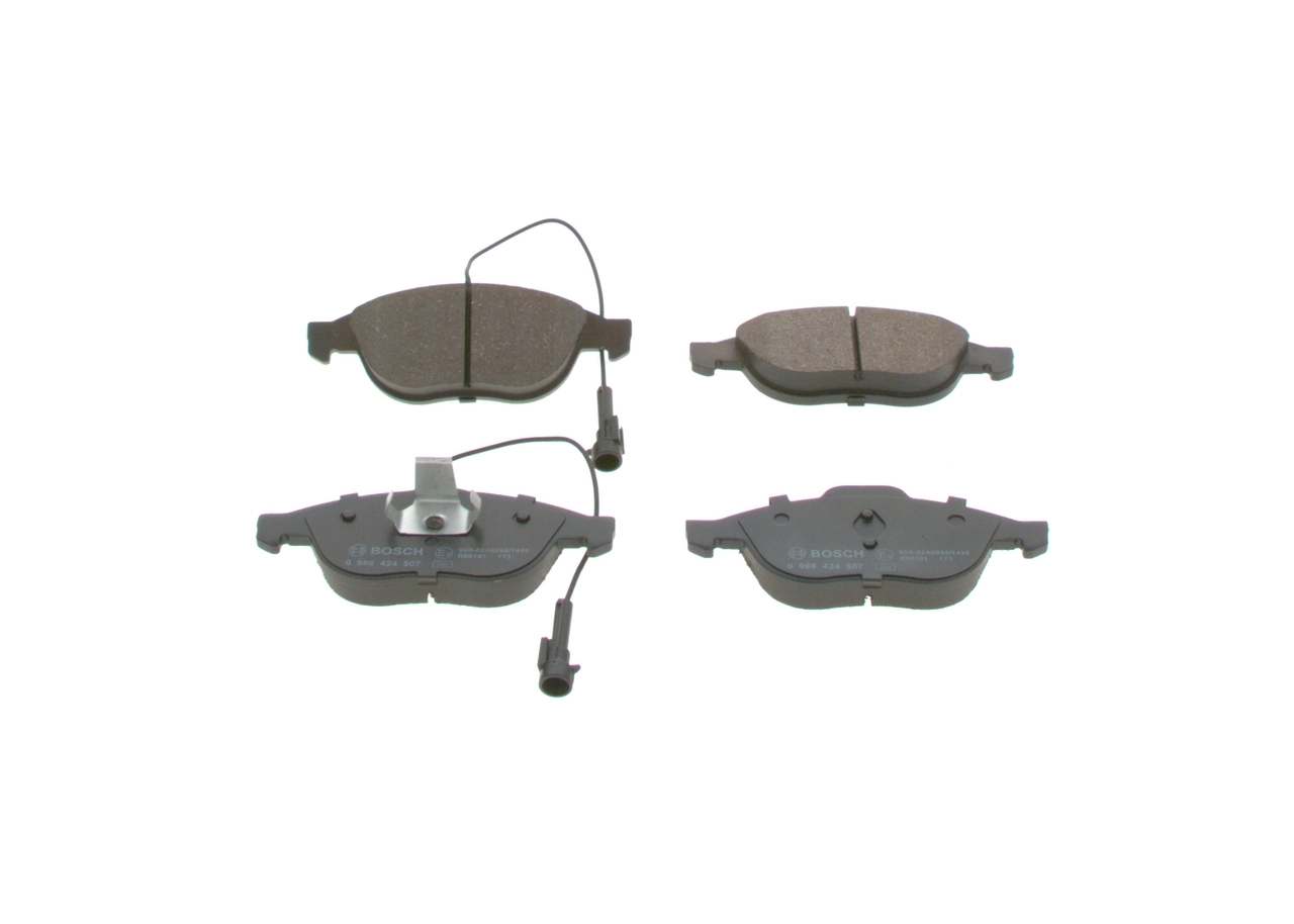 BOSCH 0986424507 Колодки торм.пер.