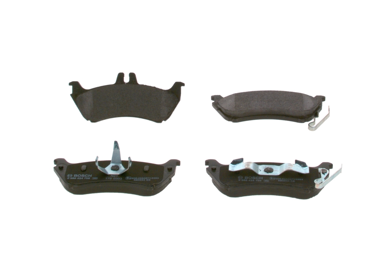 BOSCH 0986424708 Колодки торм.зад.