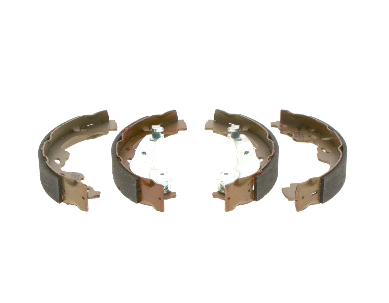 BOSCH 0986487665 Колодки торм.бар.TOYOTA YARIS/SUZUKI SWIFT/OPEL AGILA/CITROEN C1/PEUGEOT 107