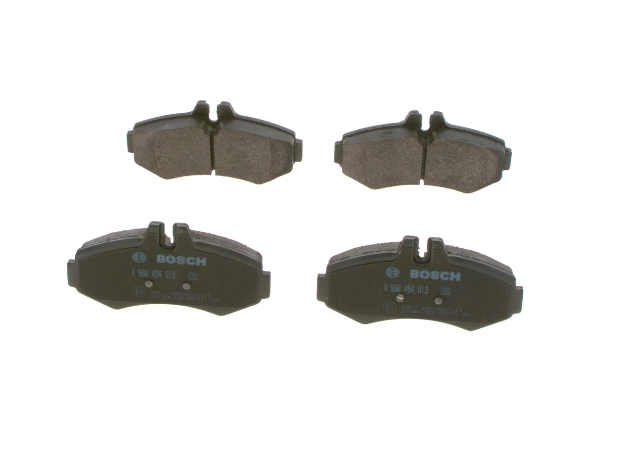 BOSCH 0986494013 Колодки тормозные дисковые