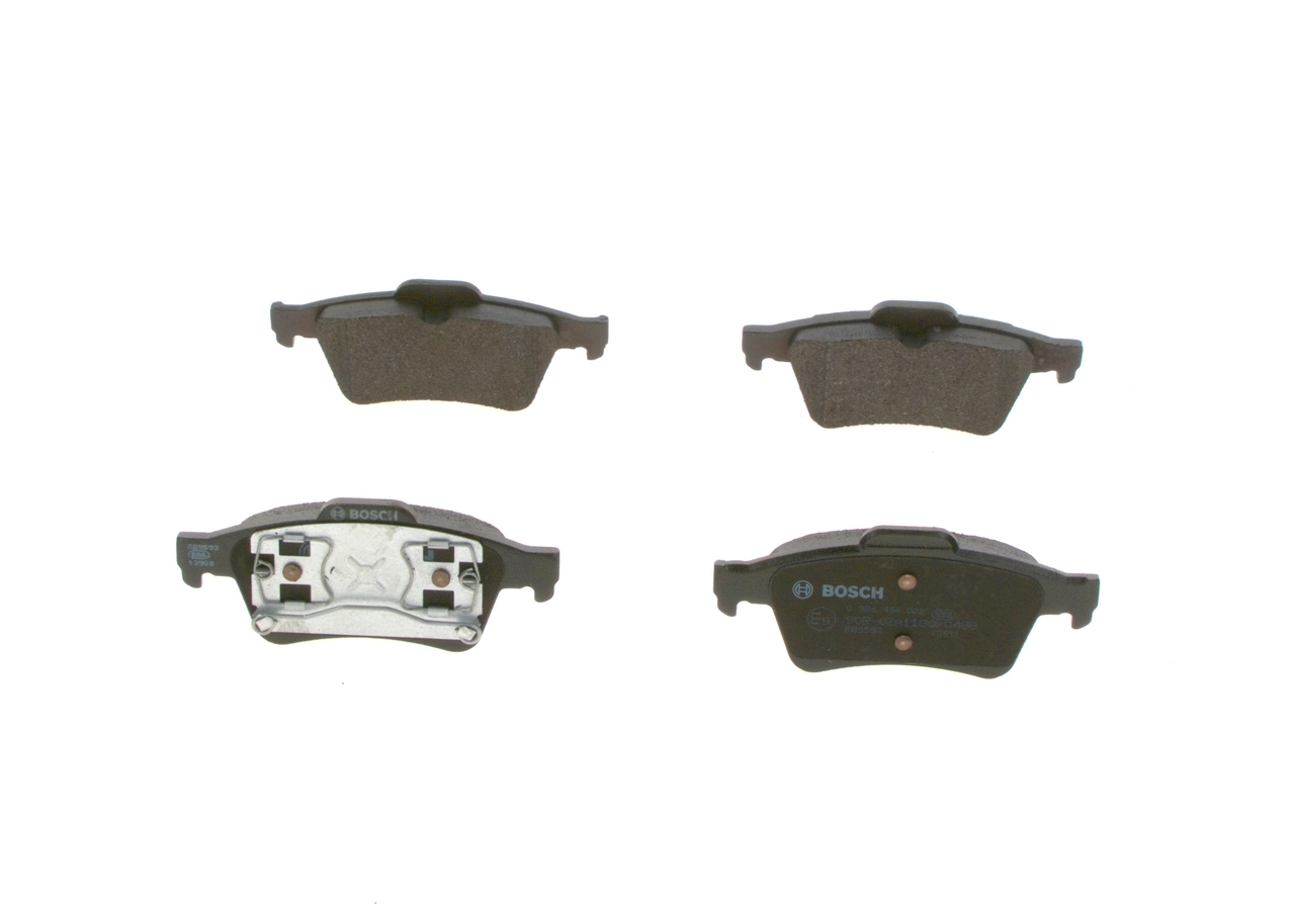 BOSCH 0986494032 Колодки тормозные дисковые зад