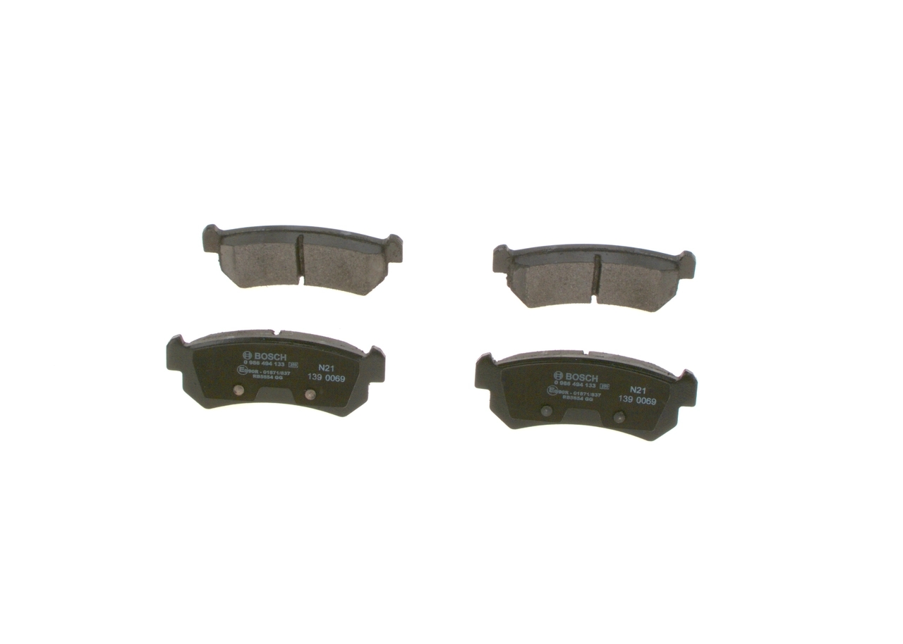 BOSCH 0986494133 Колодки тормозные дисковые зад
