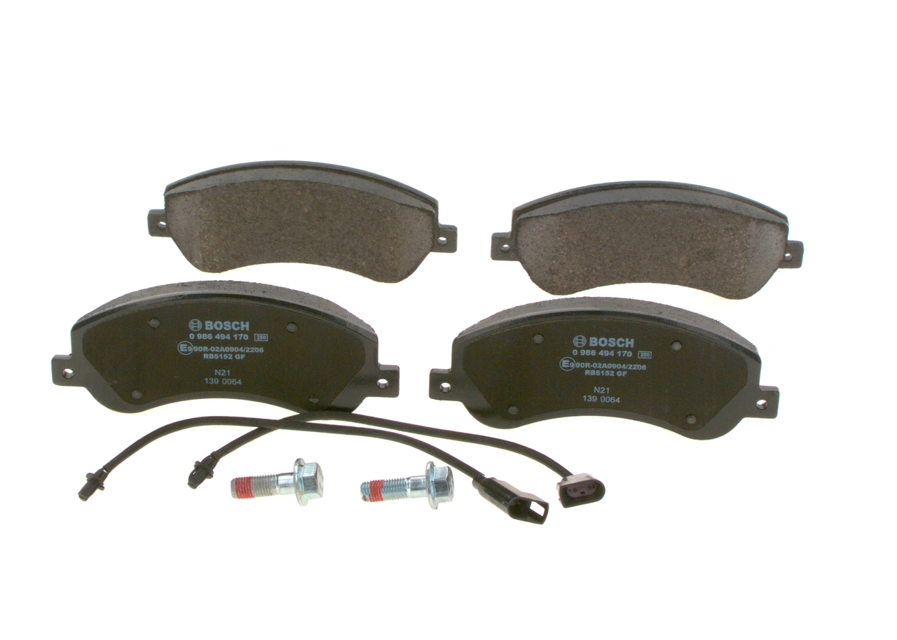 BOSCH 0986494170 Колодки тормозные дисковые перед