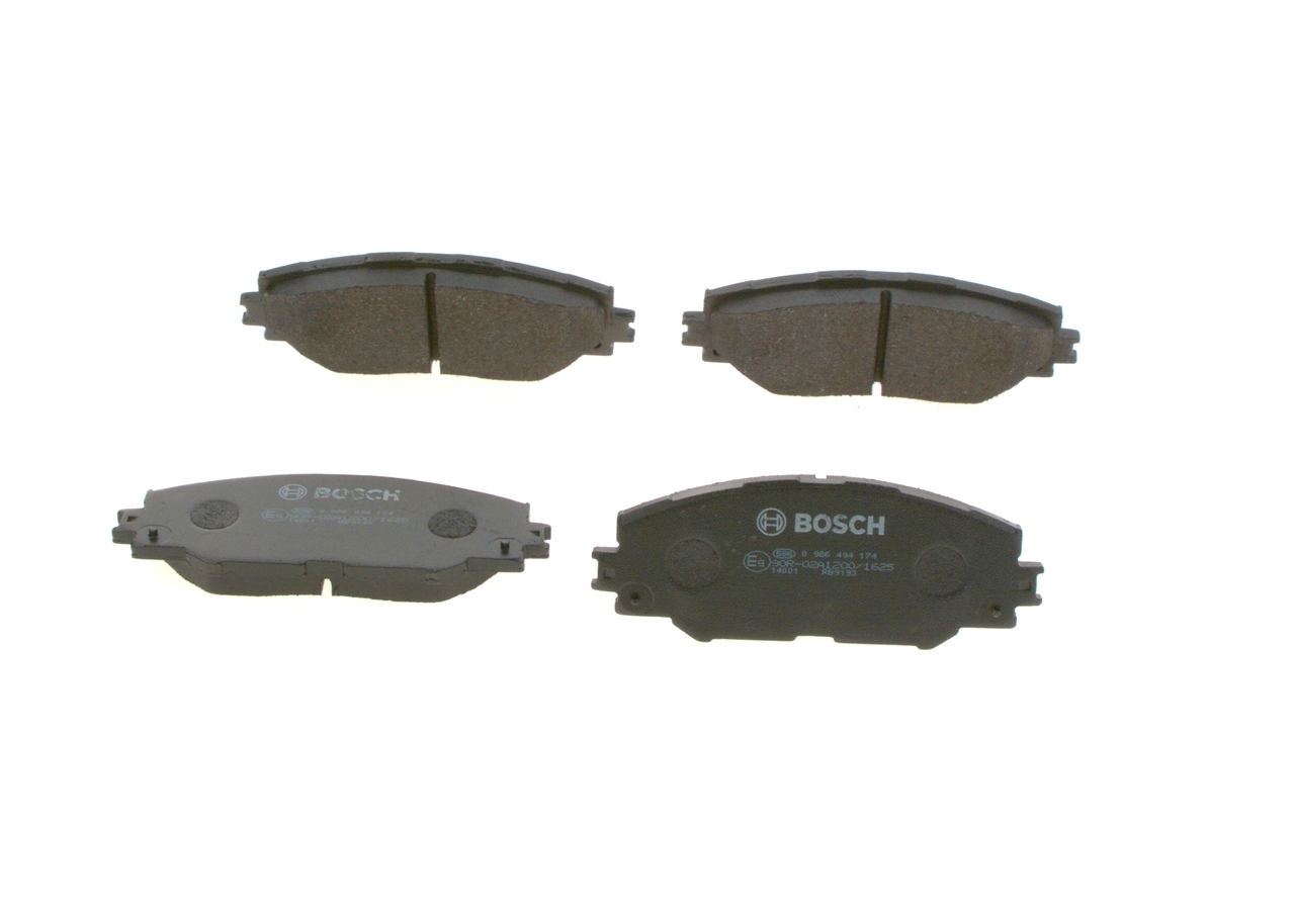 BOSCH 0986494174 Колодки тормозные дисковые перед