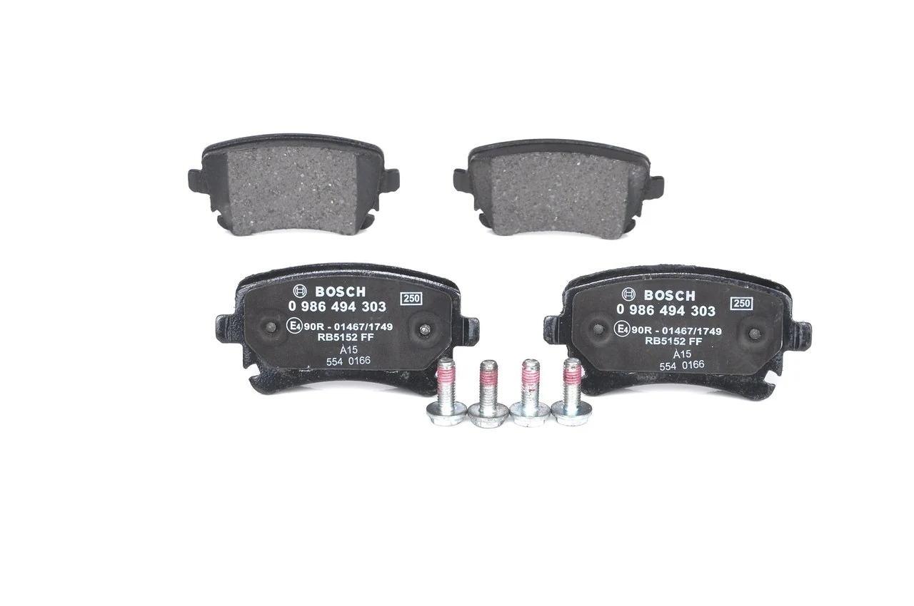 BOSCH 0986494303 Колодки тормозные дисковые