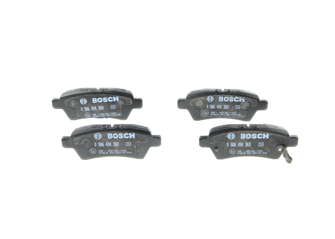 BOSCH 0986494369 Колодки торм.зад./дат.