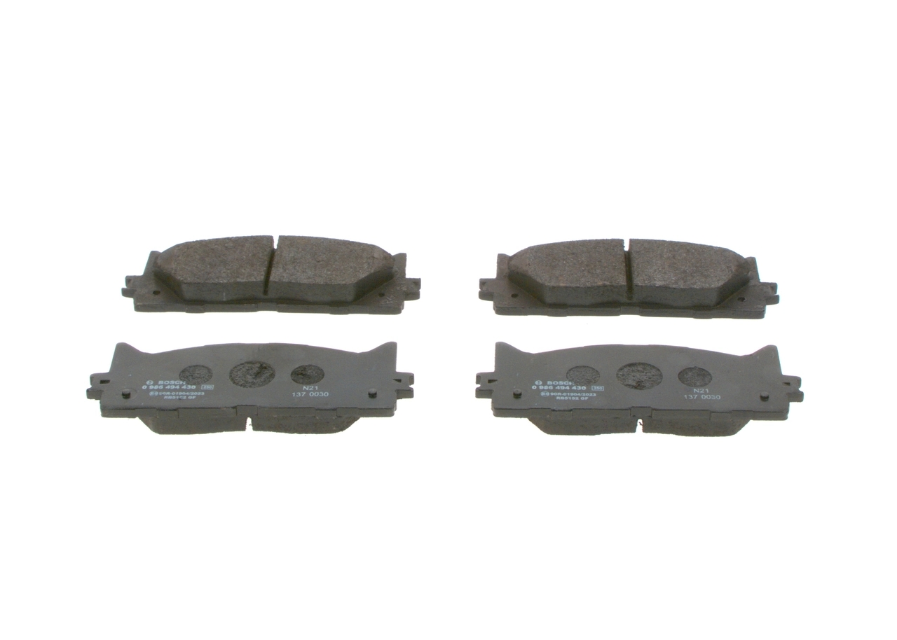 BOSCH 0986494430 Колодки тормозные дисковые перед