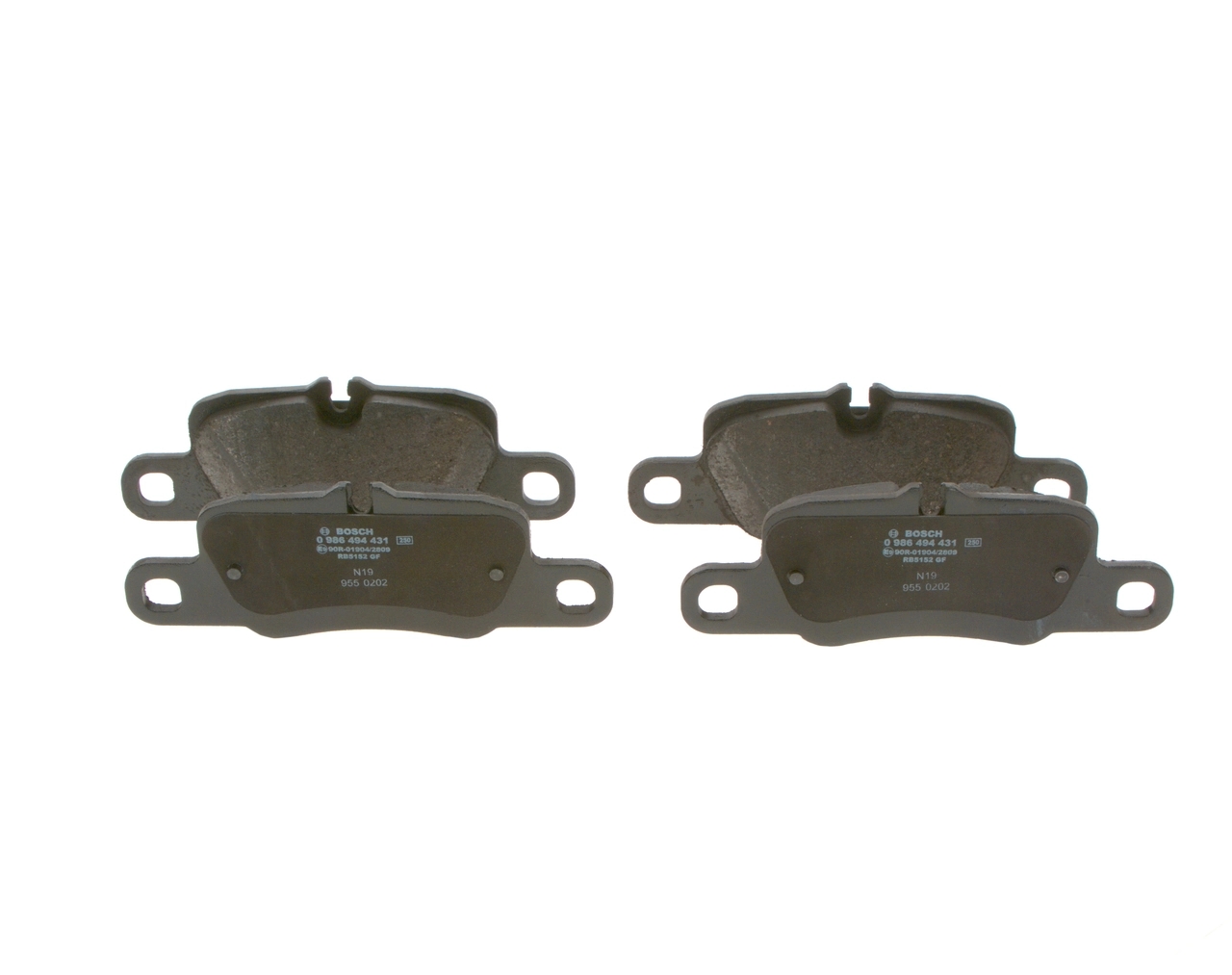 BOSCH 0986494431 Колодки торм.зад.