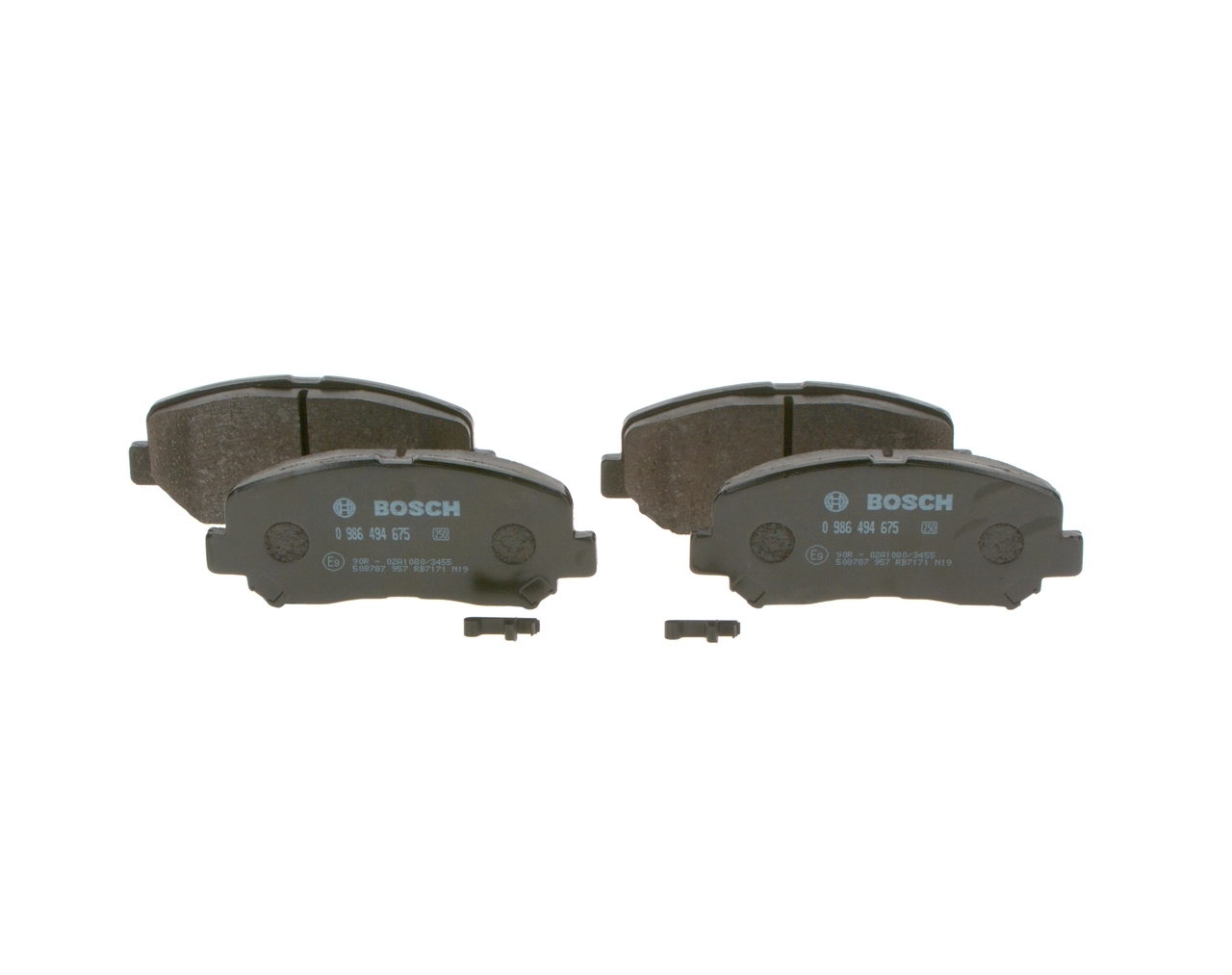 BOSCH 0986494675 Колодки тормозные дисковые перед
