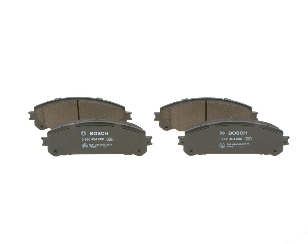 BOSCH 0986494686 Колодки тормозные дисковые перед