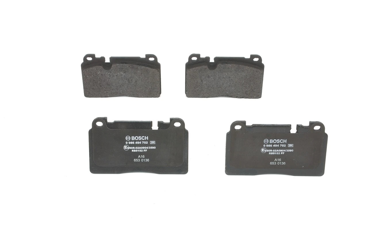 BOSCH 0986494702 Колодки тормозные дисковые перед