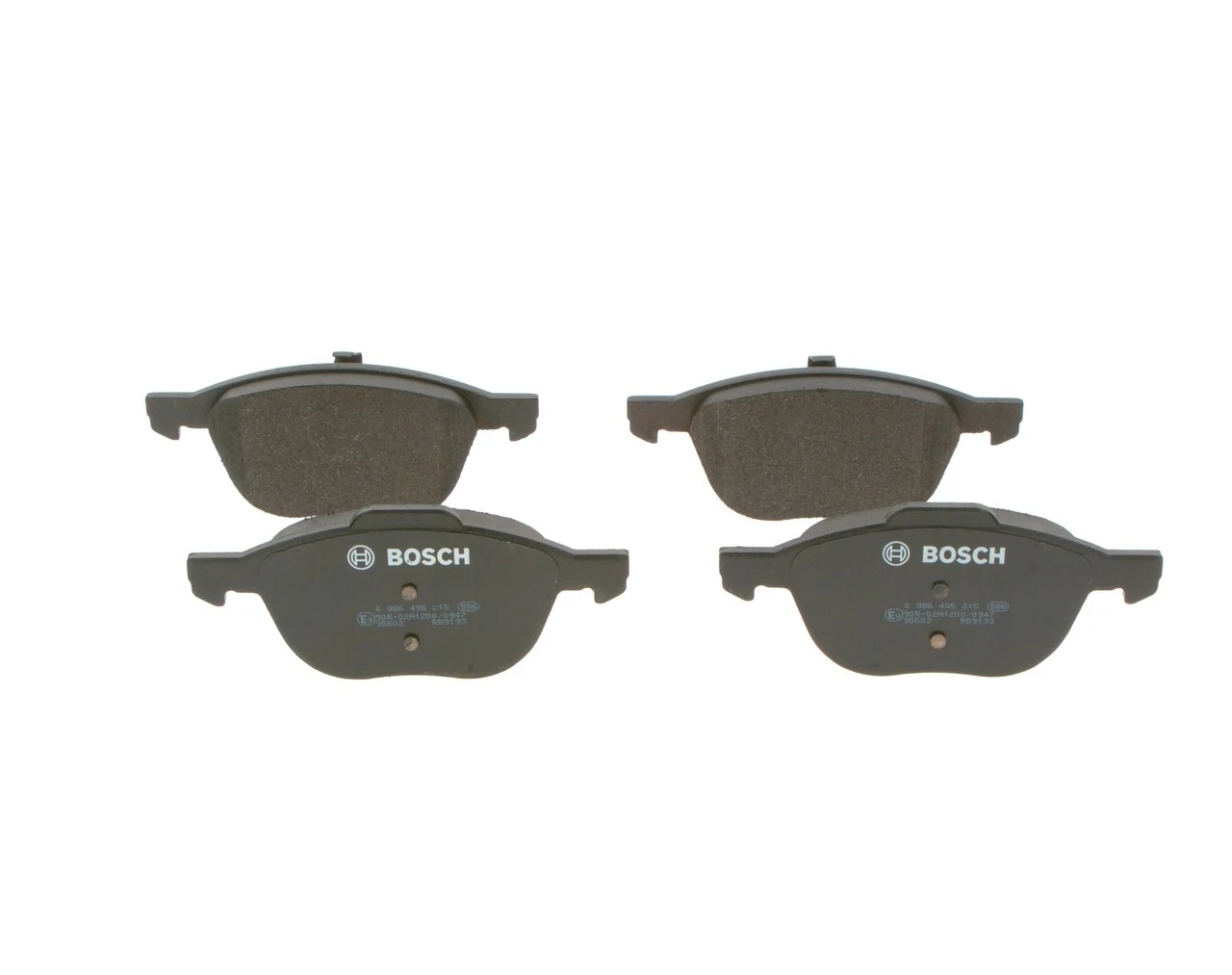 BOSCH 0986495215 Колодки тормозные дисковые Premium 2, передн, VOLVO V50, S40 II, C70 II, C30, V40 II, V40 Cross Country
