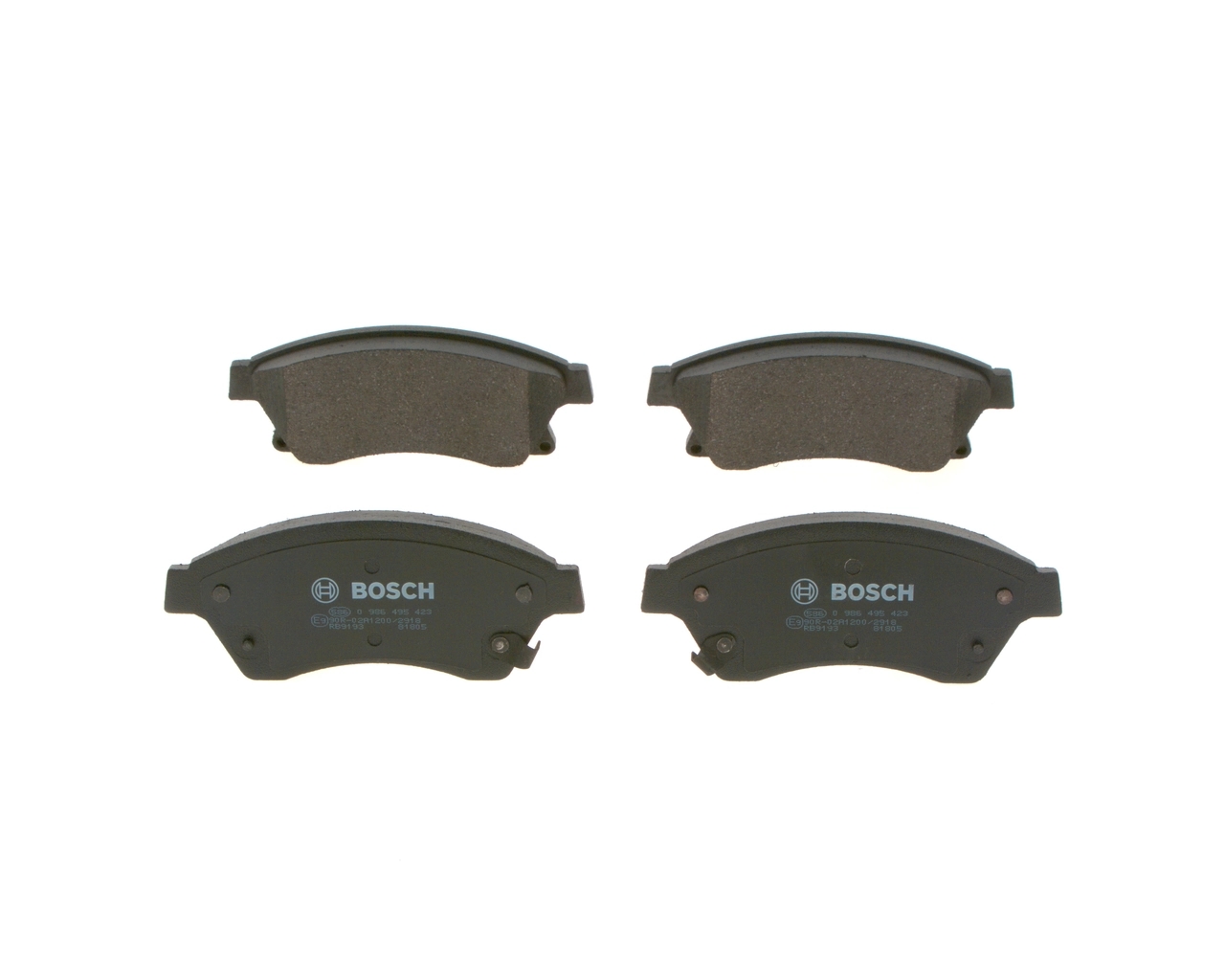 BOSCH 0986495423 Колодки тормозные дисковые перед