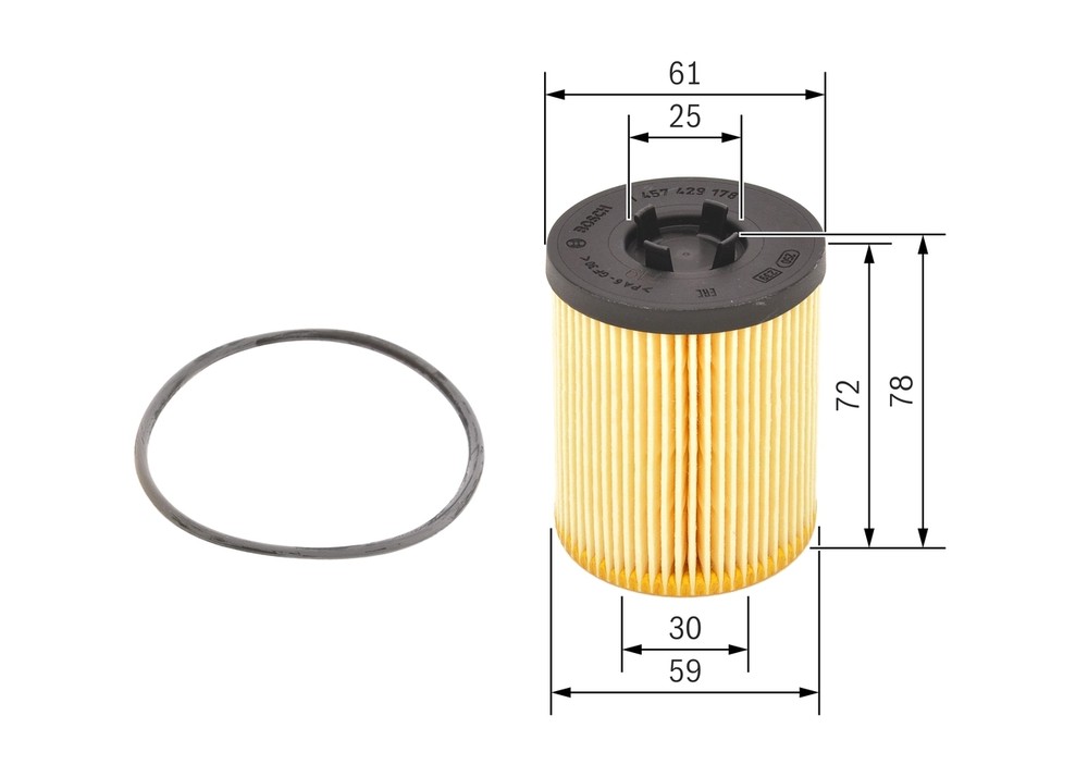 BOSCH 1457429178 Фильтр масляный