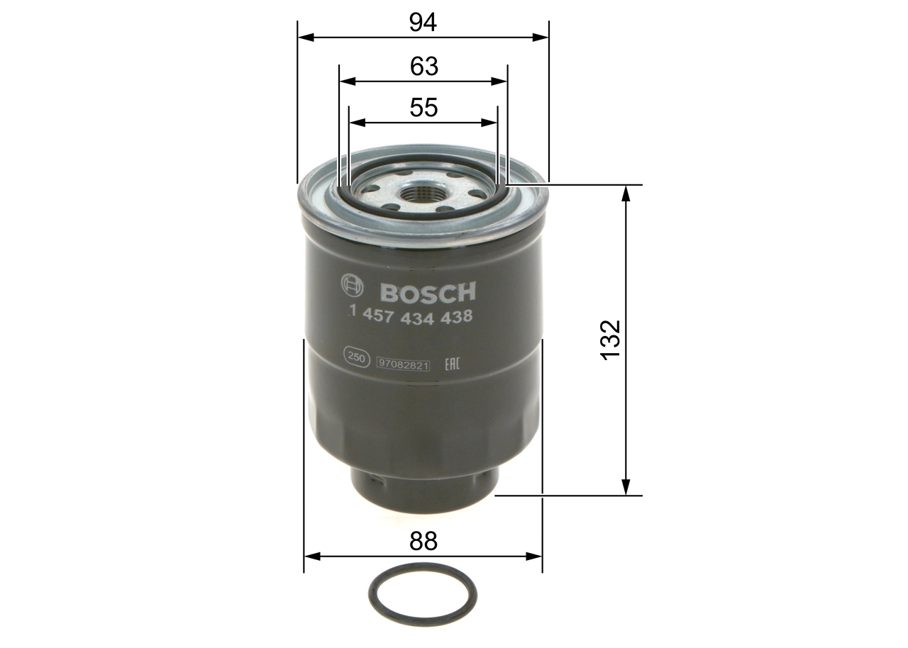 BOSCH 1457434438 Фильтр топливный