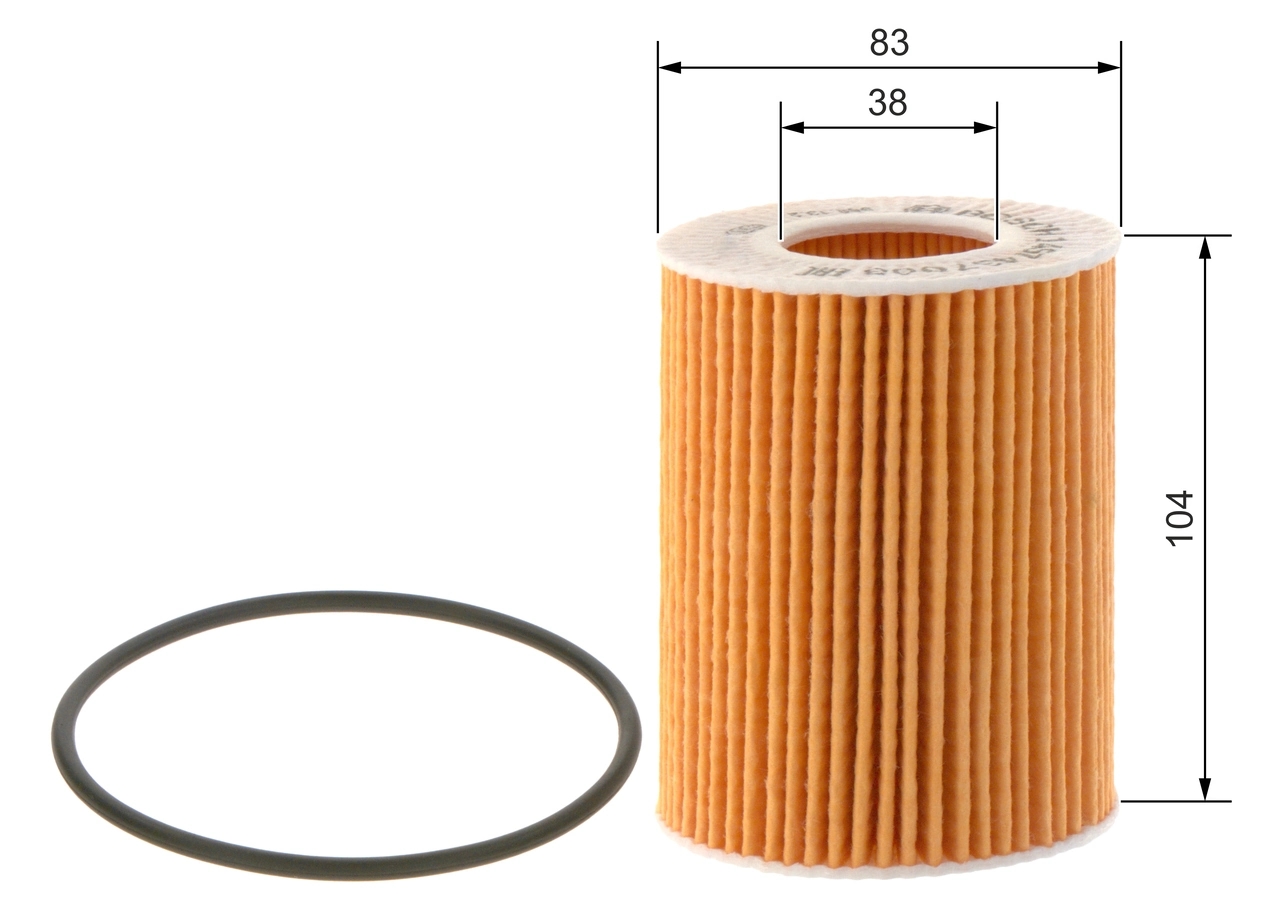 BOSCH 1457437003 Фильтр масляный BMW E36/E39/E46/E60 2.0-4.0