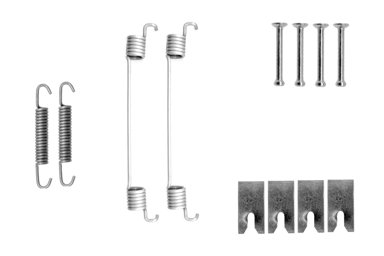 BOSCH 1987475300 Комплект крепления тормозных кололок зад 1987475300
