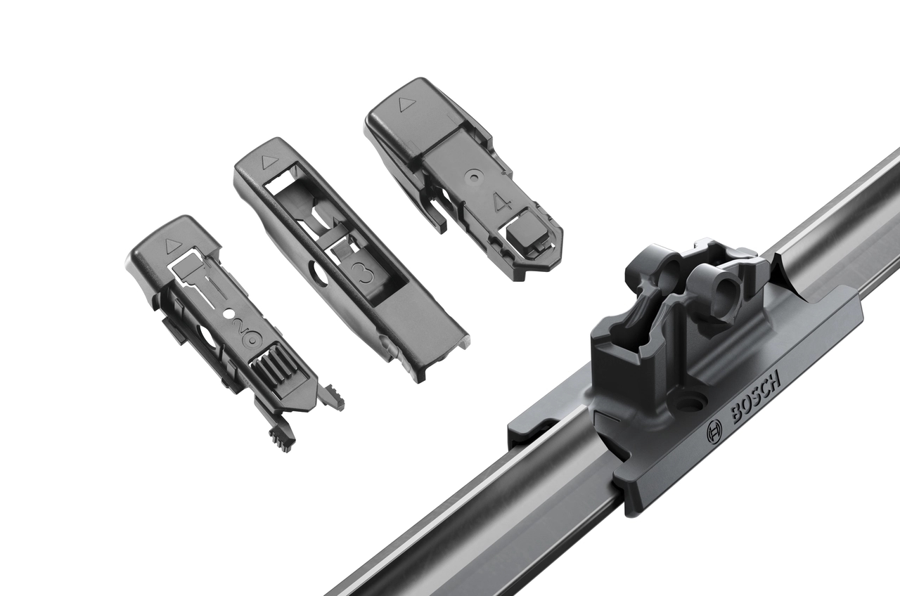 BOSCH 3397006942 Щетка стеклоочистителя бескаркасная Aerotwin Plus 380мм Multi-mount 7 крепл.