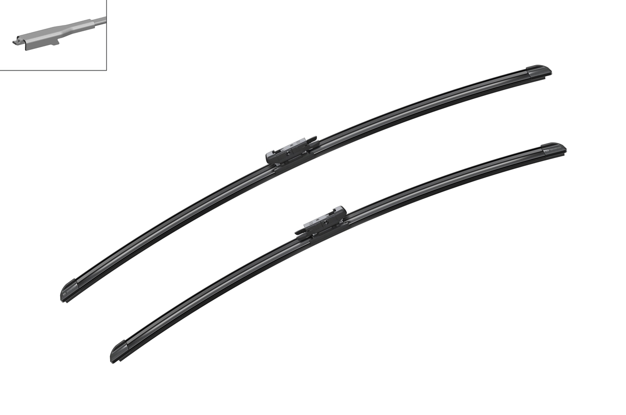 BOSCH 3397007100 Щетки стеклоочистителя 700/650мм бескаркасные, к-кт PEUGEOT: 307 1.4/1.4 16V/1.4 HDi/1.6 16V/1.6 HDi/1.6 HDi 110/2.0 16V/2.0 HDi 110/2.0 HDi 135/2.0 HDi 90 00-, 307 Break